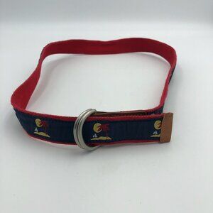 Talbots Nautical Tropical Print Belt 3/$18